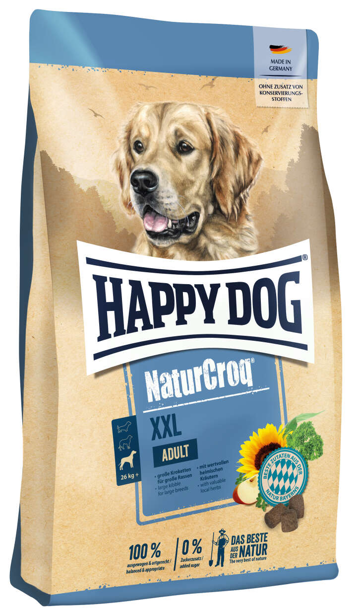 HAPPY DOG Hunde-Trockenfutter NaturCroq XXL